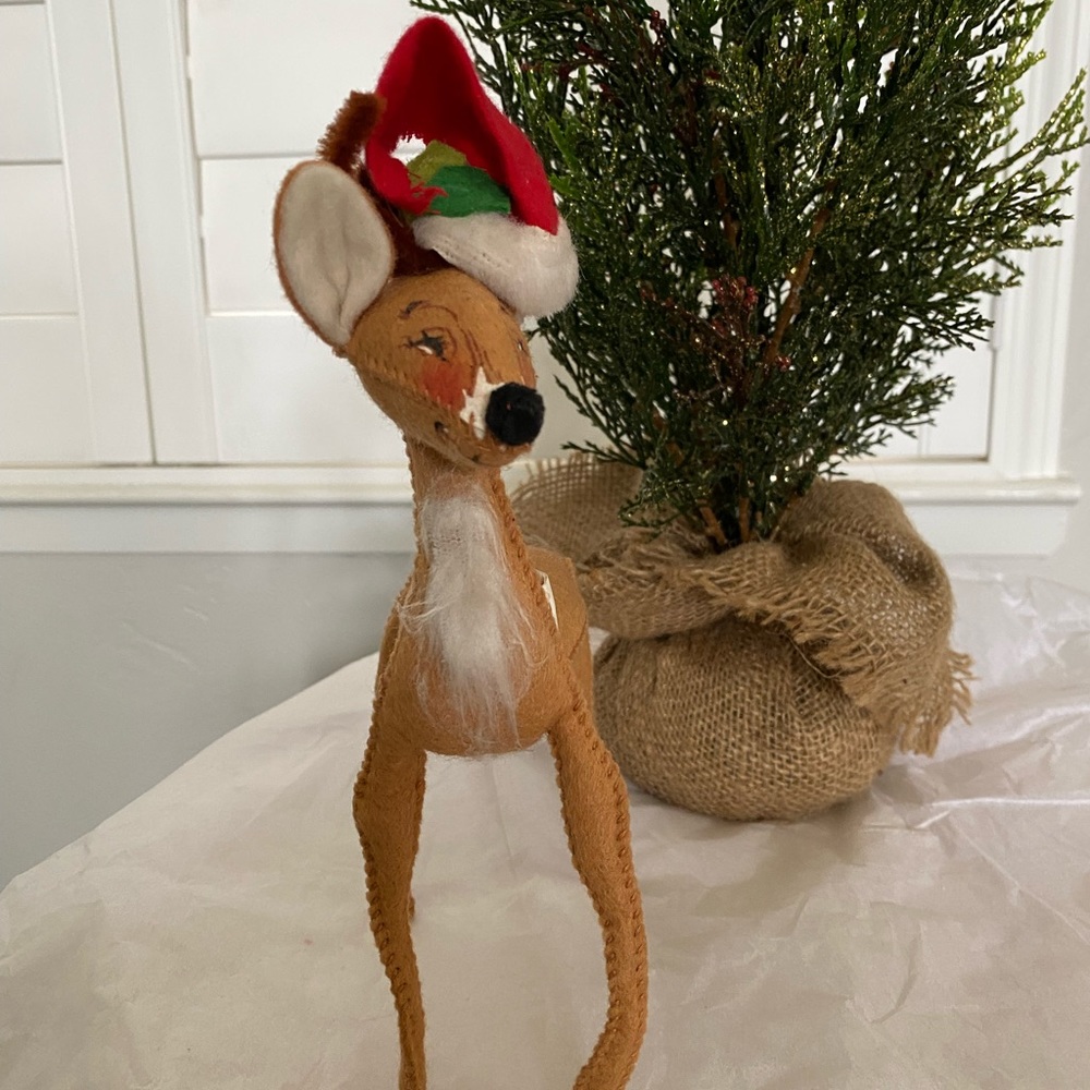 Annalee 1965 Vintage Standing Reindeer